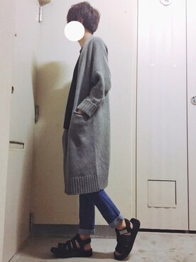 「COMME CA ISM（コムサイズム）のアイテム」を使った、reposukeさん（メンズ・173cm）の春コーディネート