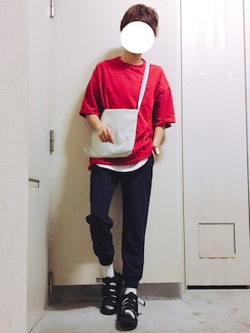「COMME　CA COMMUNE（コムサコミューン）のアイテム」を使った、reposukeさん（メンズ・173cm）の春コーディネート