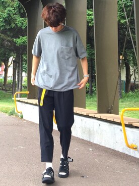 「WILD THINGS（ワイルドシングス）のアイテム」を使った、reposukeさん（メンズ・173cm）の夏コーディネート