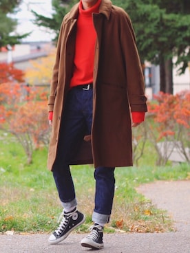 reposukeさん（メンズ・173cm）の冬コーディネート