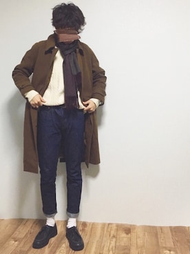 reposukeさん（メンズ・173cm）の冬コーディネート