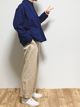 「Steven Alan（スティーブンアラン）のアイテム（カバーオール）」を使った、reposukeさん（メンズ・173cm）の春コーディネート