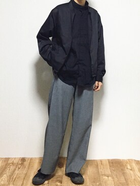 「FACTOTUM（ファクトタム）のアイテム（ジャケット/アウター）」を使った、reposukeさん（メンズ・173cm）の春コーディネート