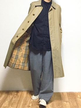 「FACTOTUM（ファクトタム）のアイテム（パンツ）」を使った、reposukeさん（メンズ・173cm）の春コーディネート
