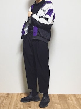 「PRAIRIE（プレリー）のアイテム」を使った、reposukeさん（メンズ・173cm）の春コーディネート