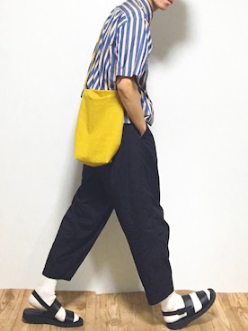 「PADRONE（パドローネ）のアイテム」を使った、reposukeさん（メンズ・173cm）の夏コーディネート