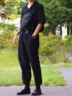 「PADRONE（パドローネ）のアイテム」を使った、reposukeさん（メンズ・173cm）の夏コーディネート
