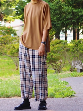 「PADRONE（パドローネ）のアイテム」を使った、reposukeさん（メンズ・173cm）の夏コーディネート