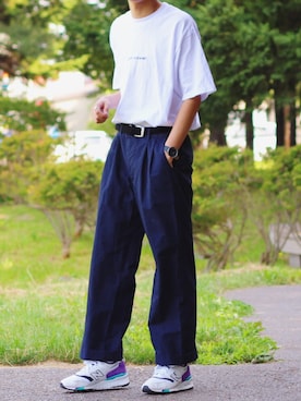 「CLANE（クラネ）のアイテム」を使った、reposukeさん（メンズ・173cm）の夏コーディネート