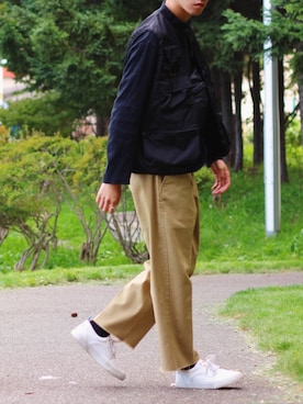 「SEVENDAYS=SUNDAY（セブンデイズサンデイ）のアイテム」を使った、reposukeさん（メンズ・173cm）の秋コーディネート