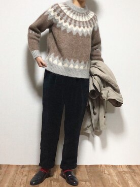 reposukeさん（メンズ・173cm）の冬コーディネート