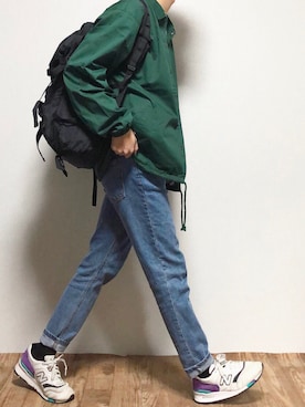 「Montley（モーレー）のアイテム」を使った、reposukeさん（メンズ・173cm）の冬コーディネート