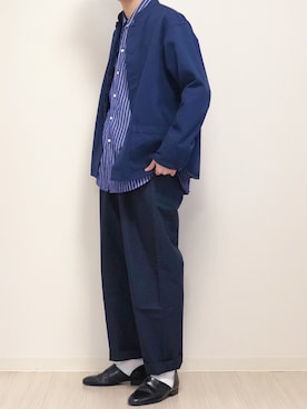 「Steven Alan（スティーブンアラン）のアイテム（カバーオール）」を使った、reposukeさん（メンズ・173cm）の春コーディネート