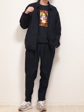 「JUNRED（ジュンレッド）のアイテム（ブルゾン）」を使った、reposukeさん（メンズ・173cm）の春コーディネート