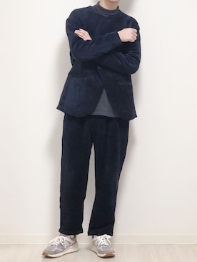「平成最後のWEARISTAセンバツ」｜「アイテム（ノーカラージャケット）」を使った、reposukeさん（メンズ・173cm）の春コーディネート