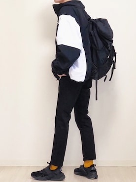 「SAGLiFE（サグライフ）のアイテム（ブルゾン）」を使った、reposukeさん（メンズ・173cm）の春コーディネート