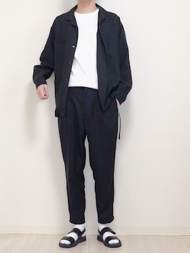 「PADRONE（パドローネ）のアイテム」を使った、reposukeさん（メンズ・173cm）の春コーディネート