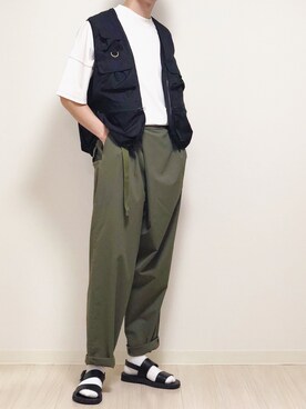 「SEVENDAYS=SUNDAY（セブンデイズサンデイ）のアイテム」を使った、reposukeさん（メンズ・173cm）の夏コーディネート