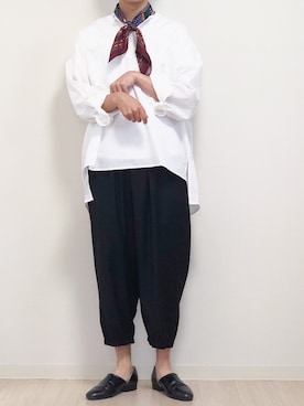 「NOT CONVENTIONAL（ノットコンベンショナル）のアイテム」を使った、reposukeさん（メンズ・173cm）の夏コーディネート