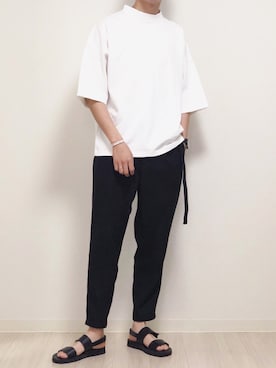 「PADRONE（パドローネ）のアイテム」を使った、reposukeさん（メンズ・173cm）の夏コーディネート
