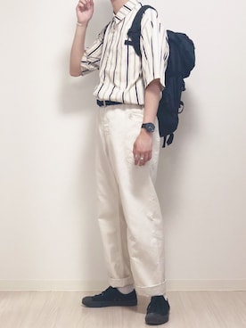 reposukeさん（メンズ・173cm）の夏コーディネート