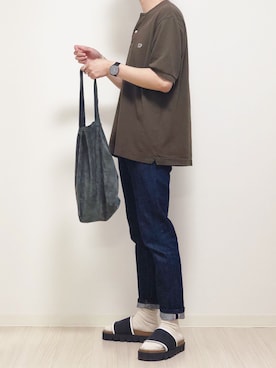 「Scye（サイ）のアイテム（トップス）」を使った、reposukeさん（メンズ・173cm）の夏コーディネート