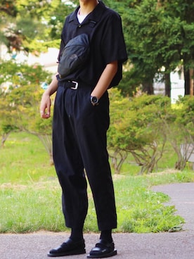 「PADRONE（パドローネ）のアイテム」を使った、reposukeさん（メンズ・173cm）の夏コーディネート