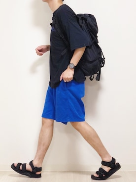 「SHAKA（シャカ）のアイテム」を使った、reposukeさん（メンズ・173cm）の夏コーディネート