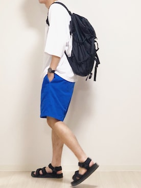 「SHAKA（シャカ）のアイテム」を使った、reposukeさん（メンズ・173cm）の夏コーディネート