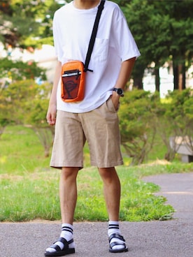 「PADRONE（パドローネ）のアイテム」を使った、reposukeさん（メンズ・173cm）の夏コーディネート