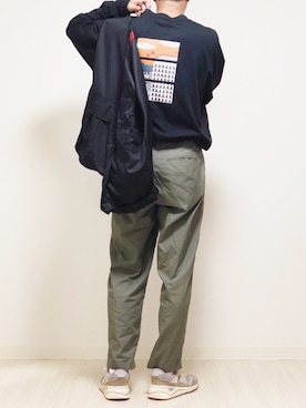 「SEVENDAYS=SUNDAY（セブンデイズサンデイ）のアイテム」を使った、reposukeさん（メンズ・173cm）の秋コーディネート