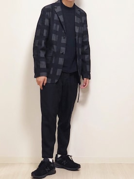 「Johnbull Private labo（ジョンブルプライベートラボ）のアイテム（ジャケット/アウター）」を使った、reposukeさん（メンズ・173cm）の秋コーディネート