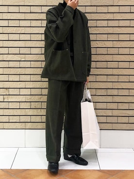 「Steven Alan（スティーブンアラン）のアイテム（カバーオール）」を使った、reposukeさん（メンズ・173cm）の秋コーディネート