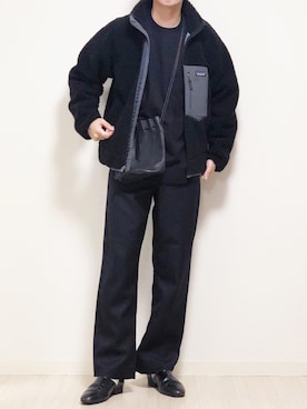 「Wilt（ウィルト）のアイテム」を使った、reposukeさん（メンズ・173cm）の冬コーディネート