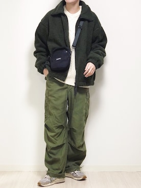 「WAIPER.inc（ワイパーインク）のアイテム（パンツ）」を使った、reposukeさん（メンズ・173cm）の冬コーディネート