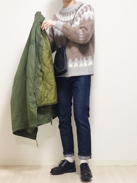 reposukeさん（メンズ・173cm）の冬コーディネート