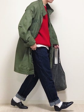 「C.E.L.STORE（セルストア）のアイテム（ジャケット/アウター）」を使った、reposukeさん（メンズ・173cm）の冬コーディネート