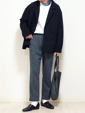 「UNITED ARROWS（ユナイテッドアローズ）のアイテム」を使った、reposukeさん（メンズ・173cm）の春コーディネート