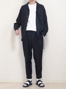 「PADRONE（パドローネ）のアイテム」を使った、reposukeさん（メンズ・173cm）の春コーディネート