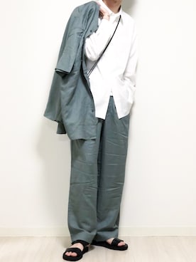「PADRONE（パドローネ）のアイテム」を使った、reposukeさん（メンズ・173cm）の夏コーディネート
