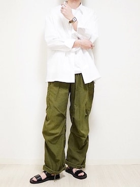 「PADRONE（パドローネ）のアイテム」を使った、reposukeさん（メンズ・173cm）の夏コーディネート