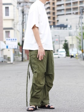 「PADRONE（パドローネ）のアイテム」を使った、reposukeさん（メンズ・173cm）の夏コーディネート