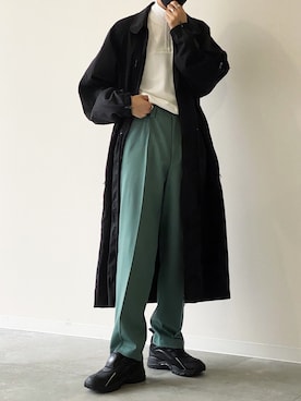 「RANDOM IDENTITIES（ランダムアイデンティティーズ）のアイテム（ジャケット/アウター）」を使った、reposukeさん（メンズ・173cm）の秋コーディネート