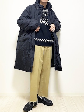「WILD THINGS（ワイルドシングス）のアイテム（ジャケット/アウター）」を使った、reposukeさん（メンズ・173cm）の冬コーディネート