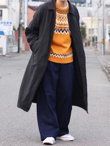 スティーブンアラン NYLON SPRING BAL COLLAR COAT Steven Alan（スティーブンアラン）の「＜Steven Alan＞ NYLON