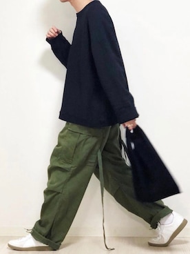 「WAIPER.inc（ワイパーインク）のアイテム（パンツ）」を使った、reposukeさん（メンズ・173cm）の春コーディネート