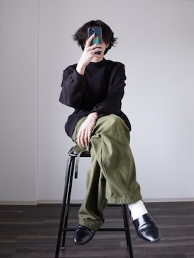 「WAIPER.inc（ワイパーインク）のアイテム（パンツ）」を使った、reposukeさん（メンズ・173cm）の春コーディネート