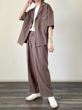 「LUCY（ルーシー）のアイテム」を使った、reposukeさん（メンズ・173cm）の春コーディネート