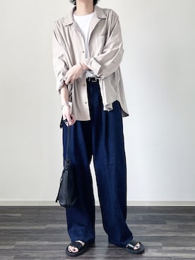 「PADRONE（パドローネ）のアイテム」を使った、reposukeさん（メンズ・173cm）の夏コーディネート