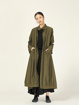 「aimoha（アイモハ）のアイテム（ワンピース/ドレス）」を使った、aimohaさん（レディース・166cm）の秋コーディネート